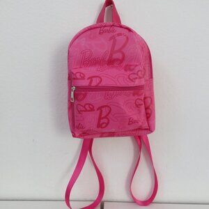 Barbie Mini Backpack 10.5” Faux Leather Barbie Backpack